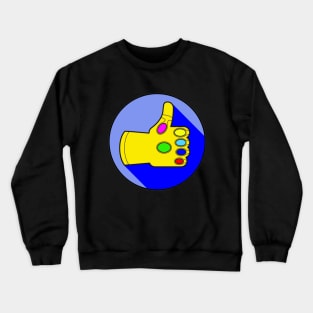 Infinity Thumbs Up! Crewneck Sweatshirt